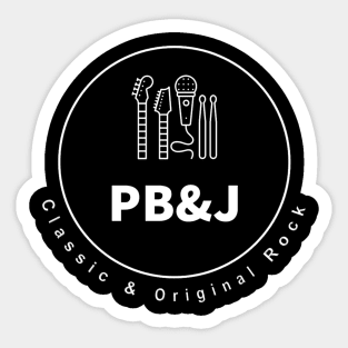 PB&J Logo Sticker